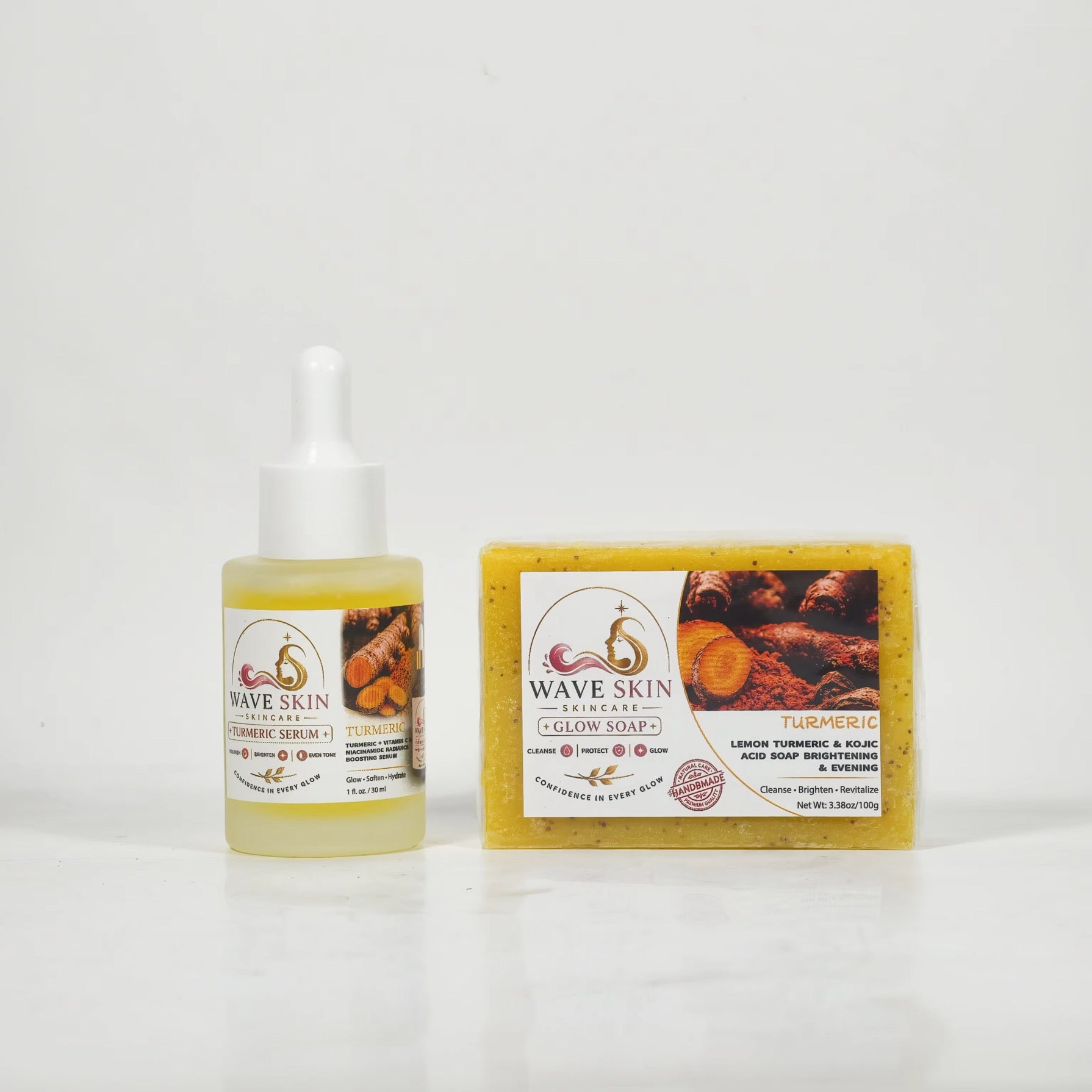 Bundle Tumeric soap and serum